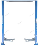 Подъемник двухстоечный 4 т, верхняя синхронизация, с электростопорами, H=4 м, 380 В, синий NORDBERG N4120H1E-4B_380