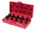 Набор головок для поврежденных болтов и гаек 8-21мм 12 предметов в кейсе JTC
