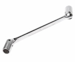 Ключ торцевой прямой 12х14мм шарнирный L=222мм JTC