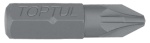 Бита 1/4" крестовая PZ1 L=25 мм TOPTUL