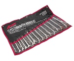 Набор ключей комбинированных 6-21мм 15 предметов в планшете JTC