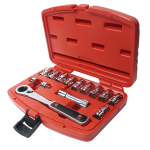 Набор головок со сквозным отверстием 10-19мм 14 предметов в кейсе JTC