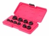 Набор головок для поврежденных болтов и гаек 8-19мм 10 предметов в кейсе JTC