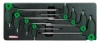 Набор отверток Torx с L-образной ручкой T10-T50, 8 предметов в ложементе TOPTUL  GAAT0812