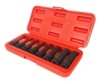 Набор бит-головок 1/2" HEX H5-19ммх78мм ударных 8 предметов в кейсе JTC