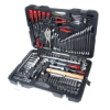 Набор инструментов 156 предметов слесарно-монтажный 1/4",1/2" 6-ти гранных в кейсе JTC