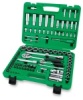 Набор инструментов в чемодане 1/4" и 1/2" 6-гр., 94 предмета TOPTUL